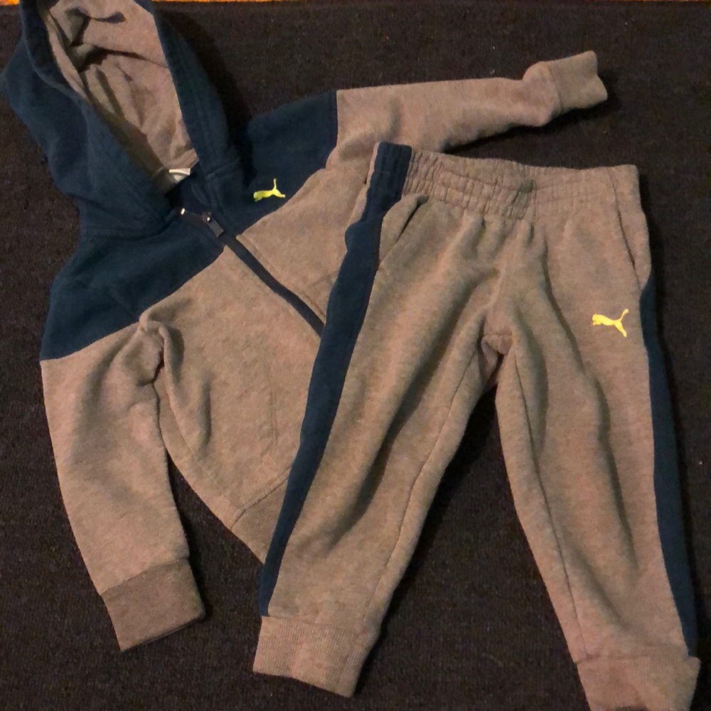 Puma matching sweat suit